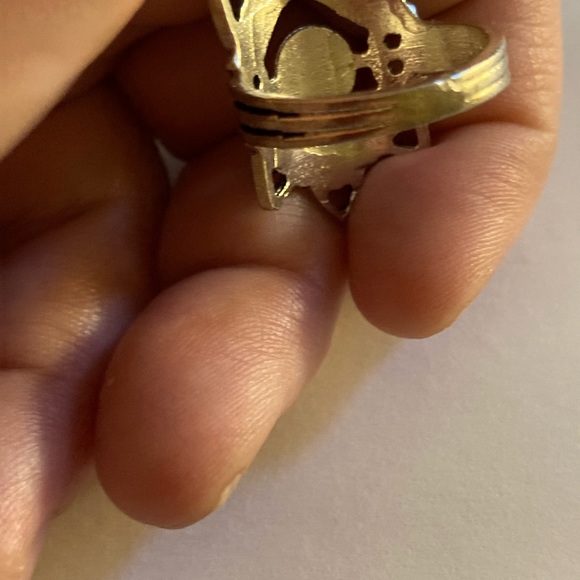 Vintage funky silver ring - Picture 7 of 8